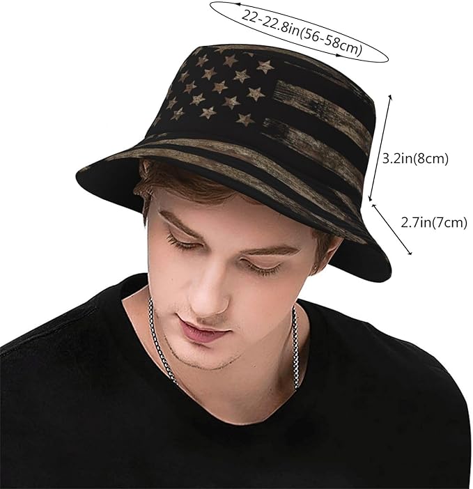 Bucket Hats Fashion Sun Cap Packable Outdoor Fisherman Hat for Women and Men