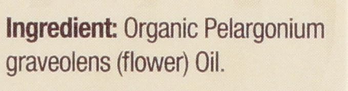 Natures Answer, Essential Oil Geranium Organic, 0.5 Fl Oz