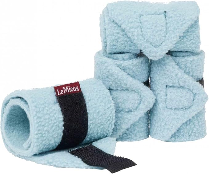 LeMieux Toy Pony Bandages for Toy Pony - Fleece - Simple Fastening - Suitable for Ages 3 Years + - Ginger