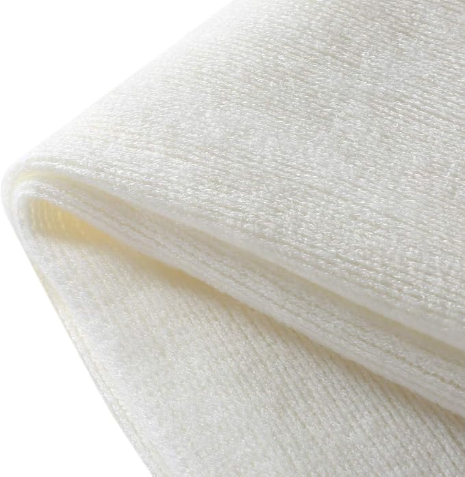 Homiest Ivory Knitted Throw Blanket with Fringe, 50x60 Inch | Pure Acrylic, Lightweight & Breathable, All-Season Use, Machine Washable, Wrinkle & Fade Resistant, for Couch Sofa And Bed