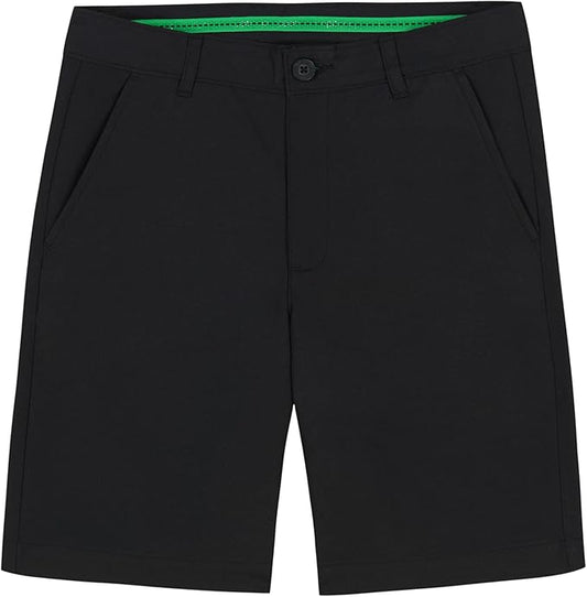 Izod Boys' Performance Golf Swingflex Stretch Straight Fit Short
