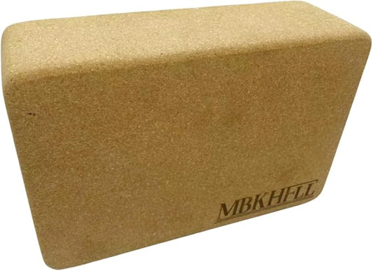 Cork Yoga Blocks, Natural Cork, High Density with Non Slip Surface, Eco-Friendly Accessories for Women, Ideal for Yoga, Pilates, Stretching…