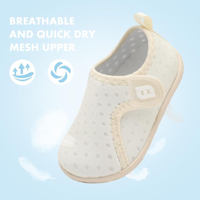JOINFREE Baby Toddler Water Shoes Boys Girls Sandals Barefoot Kids Breathable Sneakers Shoes for Walking Running