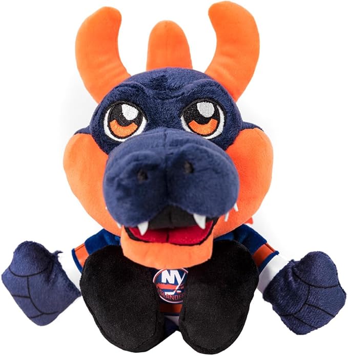 Bleacher Creatures New York Islanders Sparky The Dragon 8" Kuricha Mascot Sitting Plush - Soft Chibi Inspired Mascot