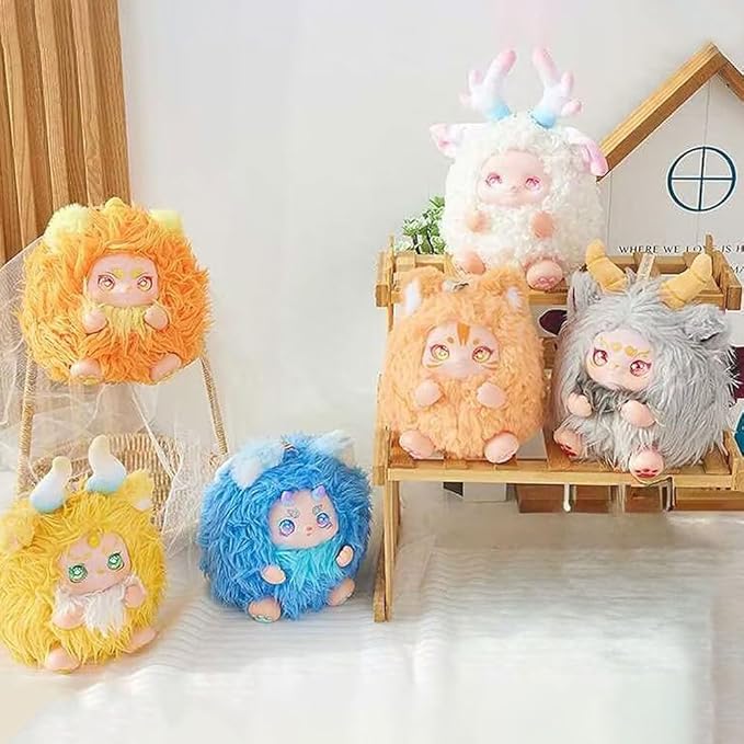 Plush Doll Purse, Plush Toy, Plush Pendant (Blue)