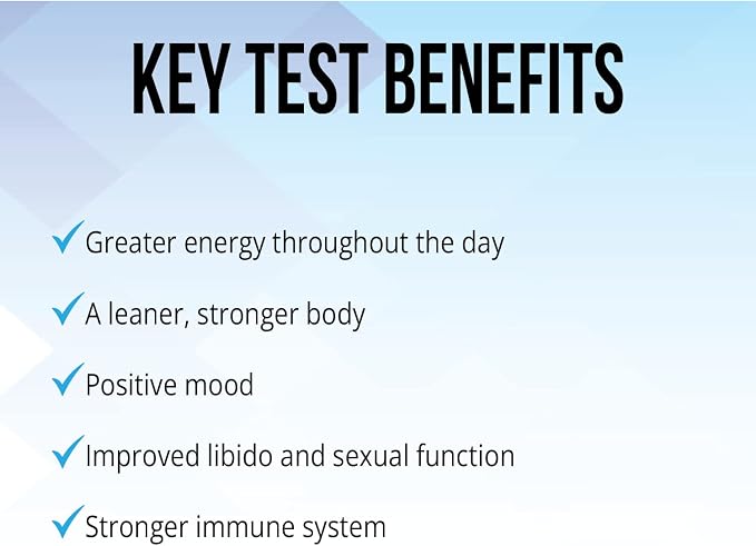 Check My T - Hormonal Health Assessment, Choose at-Home Saliva or Lab Serum Collection Physician-Reviewed, CLIA Certified, Available in All States (Single Kit)