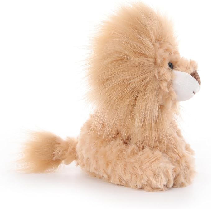Apricot Lamb Yellow Plush Lion Stuffed Animals for Kids, Soft Cute Plush Toys for Baby Girl and Boy, 6.3 Inches