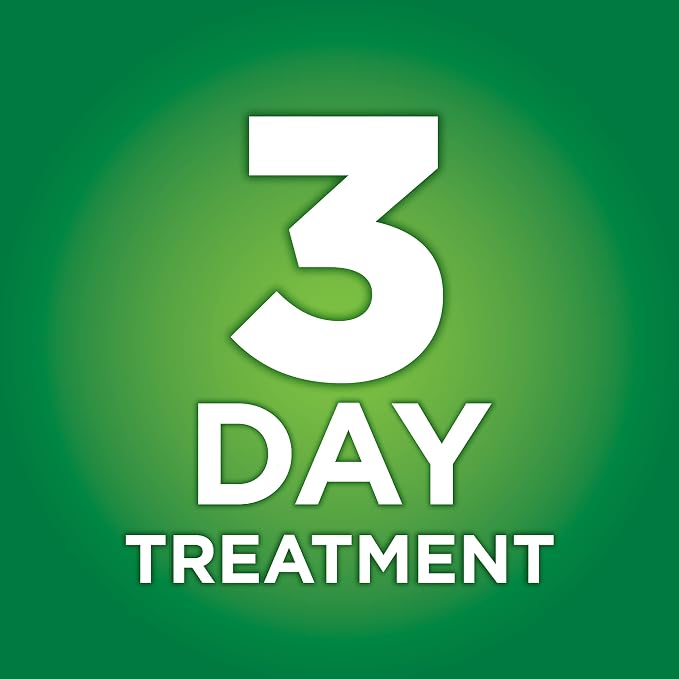 Amazon Basic Care Miconazole Nitrate Vaginal Cream (4 Percent), 3-Day Yeast Infection Treatment for Women with Prefilled Applicators, 0.18 ounce, 3 count