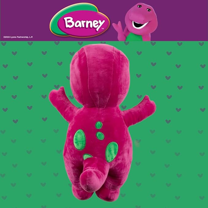 Collectibles Barney Classic Bedding Super Soft Cozy Decorative Pillow, (Officially Licensed Product) By Franco