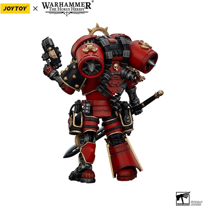 JOYTOY Warhammer The Horus Heresy Blood Angels Dominion Zephon 1:18 Scale Action Figure Mecha Joy Toy Collection Model 4.96in