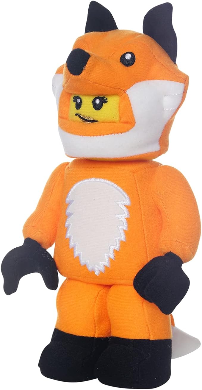 Lego Minifigure Fox Costume Girl 9" Plush Character