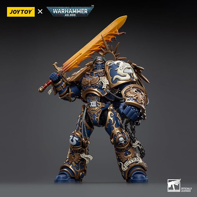 JoyToy Warhammer 40K 1/18 Action Figure Mecha Joy Toy Model Toys Ultramarines Primarch Roboute Guilliman