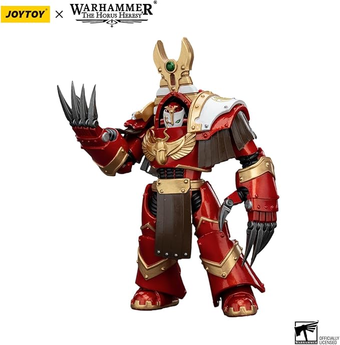 JOYTOY Warhammer 40K Thousand sons 5.35in Sekhmet Terminator Cabal Sekhmet with Lightning Claws 1:18 Scale Action Figure Mecha Joy Toy Collection Model