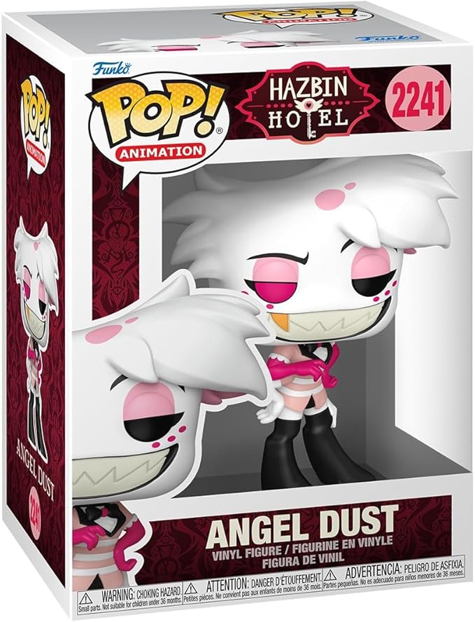 Funko Pop! Animation: Hazbin Hotel - Angel Dust - Collectable Vinyl Figure - Gift Idea - Official Merchandise - Toys for Kids & Adults - Animation Fans - Model Figure for Collectors and Display