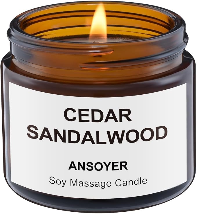 Mini Massage Candle - Portable Warm Oil Candle for Dry Skin Relief & Relaxation - 1.77OZ