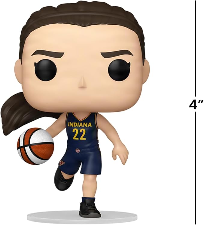 Funko Pop! WNBA: Indiana Fever - Caitlin Clark - WNBA Players - Collectable Vinyl Figure - Gift Idea - Official Merchandise - Toys for Kids & Adults - Sports Fans - Model Figure for Collectors