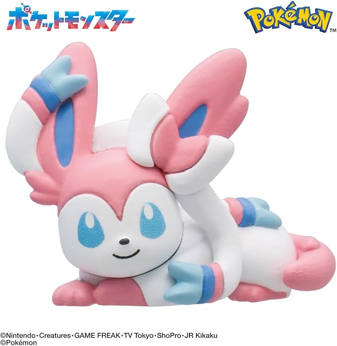Big Egg Pokemon Eevee Friends Figure Collection