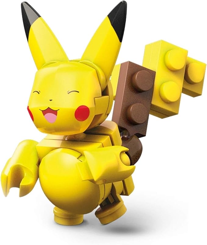 Mega Construx Pokemon Poké Ball and Figures Kanto Friends Building Brick Set 90 Pieces for Children 6 Years Old GCN21 [Amazon Exclusive]