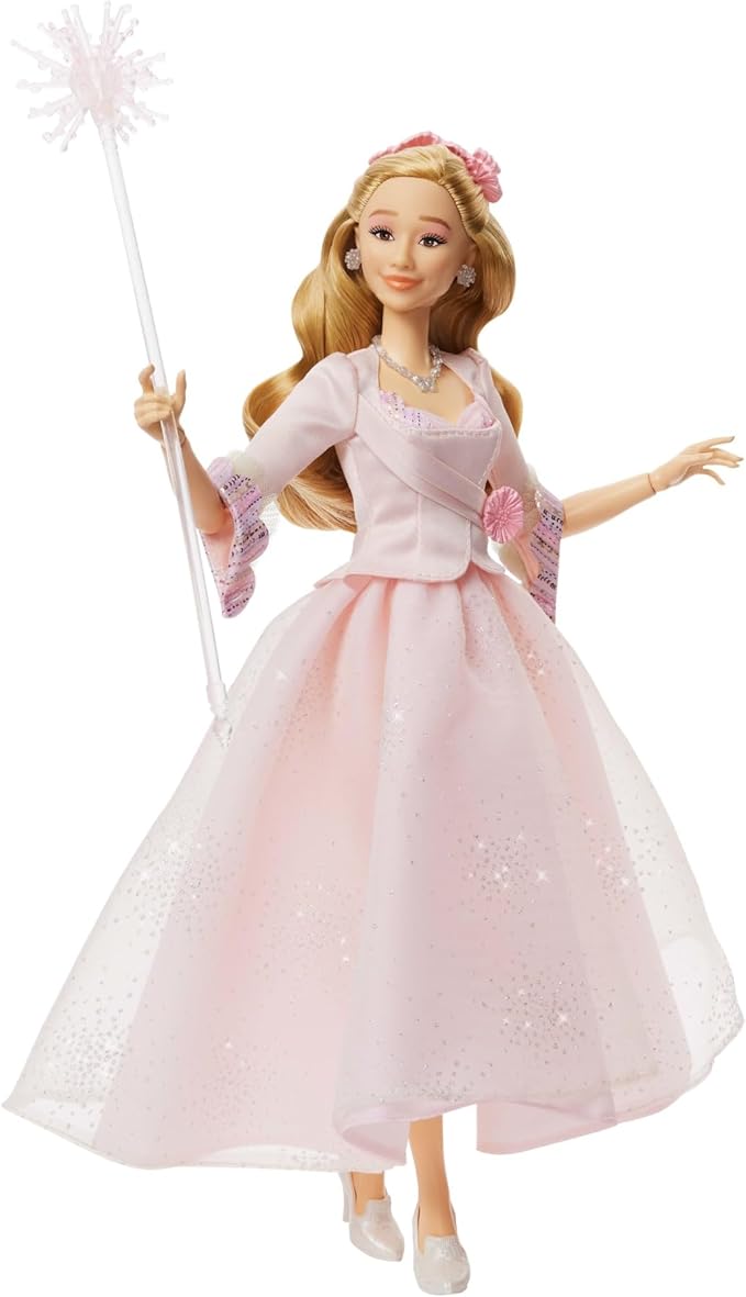 Mattel Universal Pictures' Wicked: for Good Collectible Glinda Fashion Doll with Removable Outfit, Inspired by The Movie