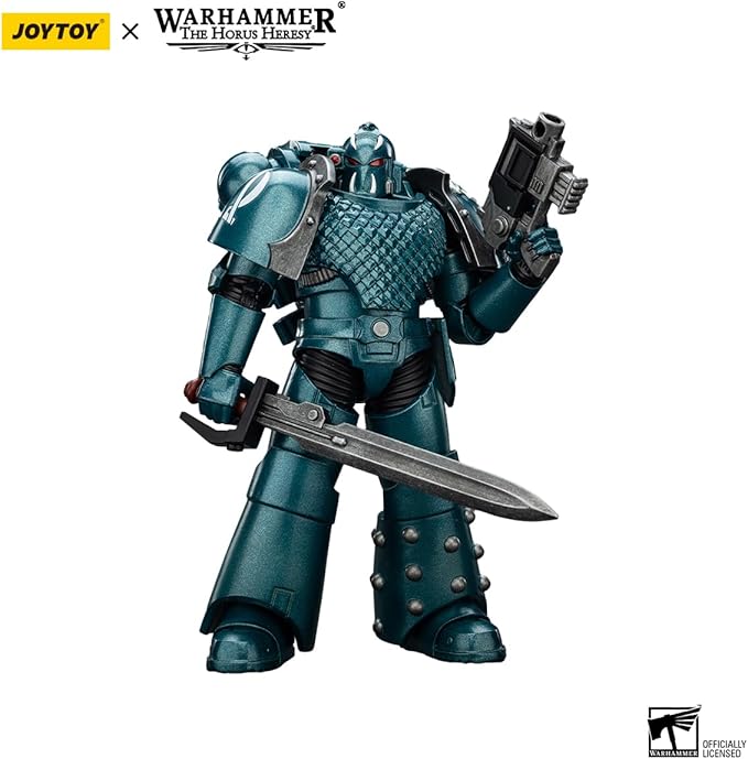 JOYTOY Warhammer The Horus Heresy Alpha Legion Headhunter Prime - 1:18 Scale 4.72in Action Figure Mecha Joy Toy Collection Model