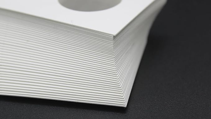Boen 300Pcs 31.5mm/(1.24 Inch) Coin Flips for Half Dollar, Coin Holders for Colletors The Coin Collection Supplies Coin Cardboard Coin Flips for Coin Collection