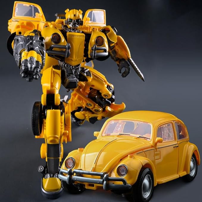 Deformation Car Robot Toys, 8.2 inch Alloy Deformed Action Figure 2 Modes Robot Anime Doll Toy Collection Car Model for Boys and Girls