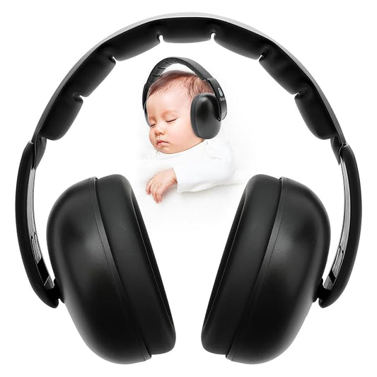 Floriogra Baby Headphones for Noise - [Upgraded Baby-Friendly Version] Ear Muffs Noise Protection Noise Cancelling Headphones - Ear Protection for 3 Months to 2 Years
