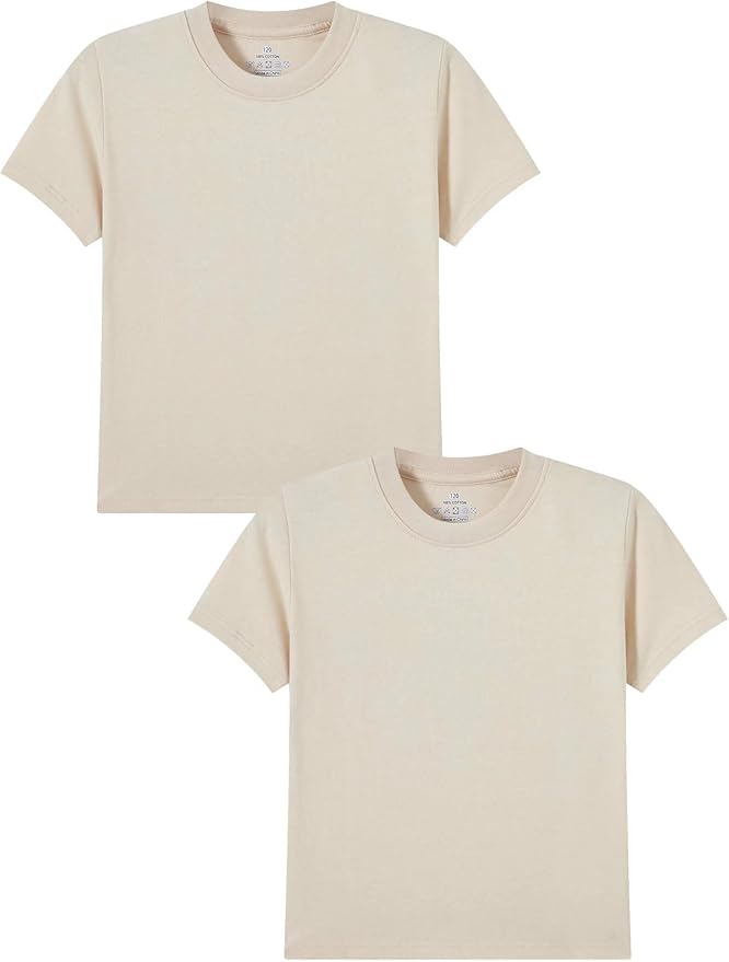 Family Feeling Boys Short Sleeve Crewneck Kids T-Shirts Top Girls Tee