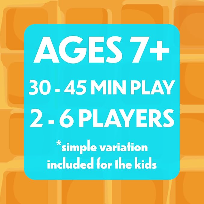 Top Waffle Card Game - Beautifully Delicious Game for Kids, Teens, Adults, and Family Game Night - Great Gift for Ages 7+, 2-6 Players, 30-45 Minutes