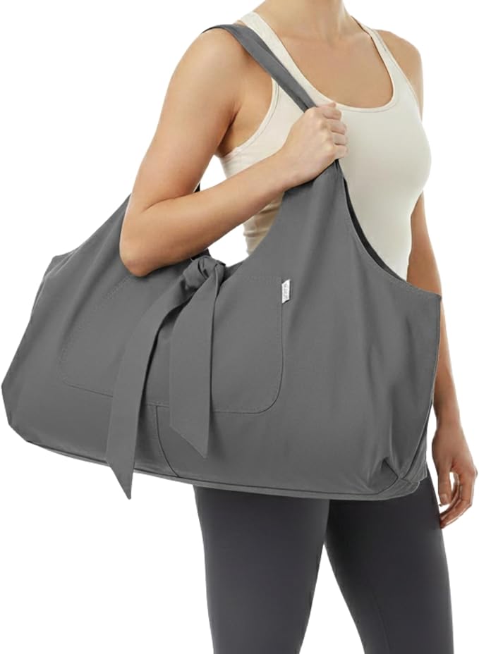 Yogiii Yoga Mat Bag | The ORIGINAL YogiiiTotePRO | Large Yoga Mat Bag or Yoga Mat Carrier with Side Pocket | Yoga Bag Fits Most Size Mats