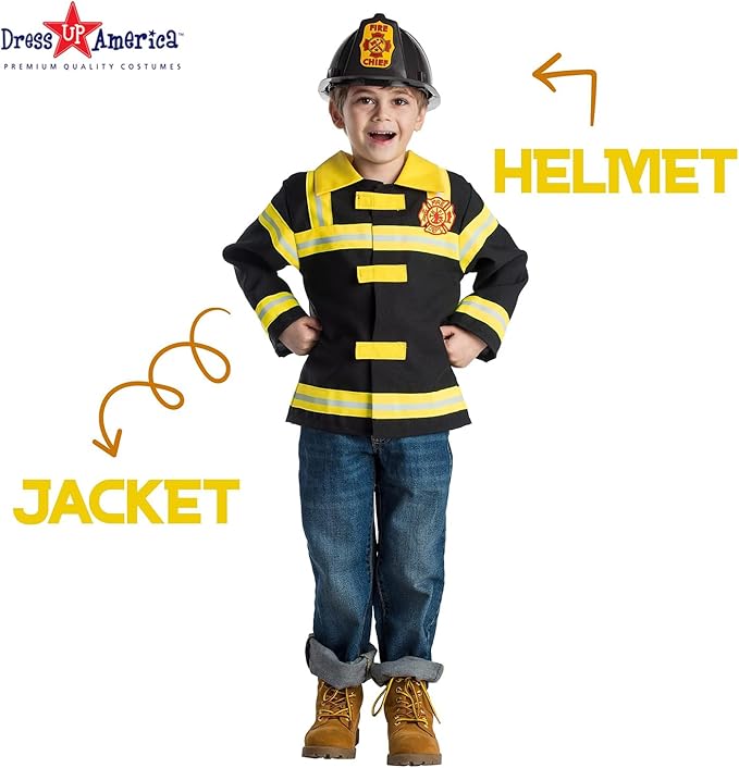 Dress Up America Dress-Up Costumes - Kids Pretend Play Sets - Role-Play Costume Clothes for Toddlers