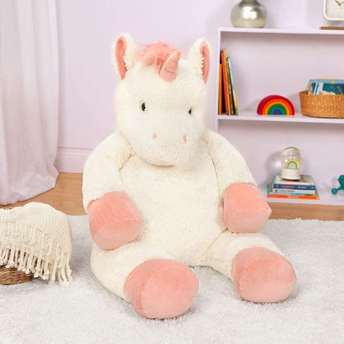 Vermont Teddy Bear Giant Stuffed Unicorn - Giant Unicorn Stuffed Animals, 4 Foot, 48", 4 FT