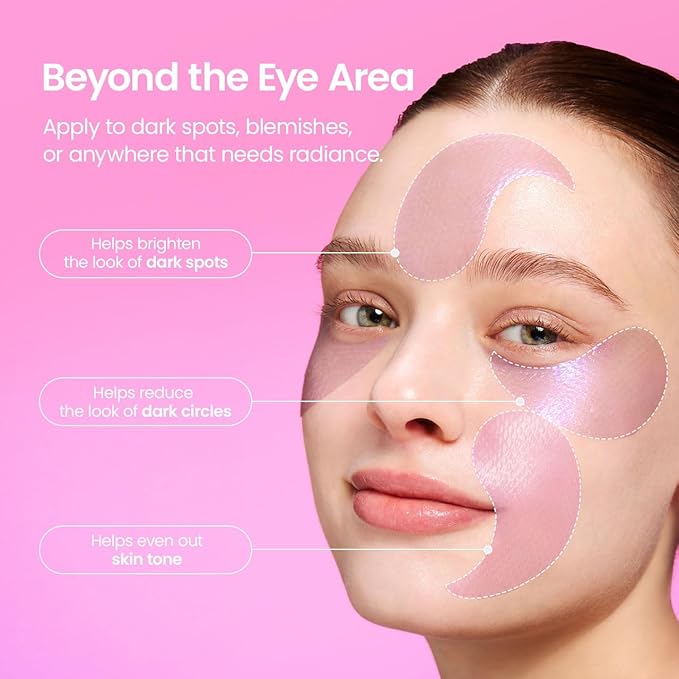 BIODANCE Caviar PDRN Eye Patches, Under Eye Patches for Dark Circles, Depuffing Brightening Eye Masks for Puffy Eyes, Tired Eyes, Deep Nourishing (60 Count)