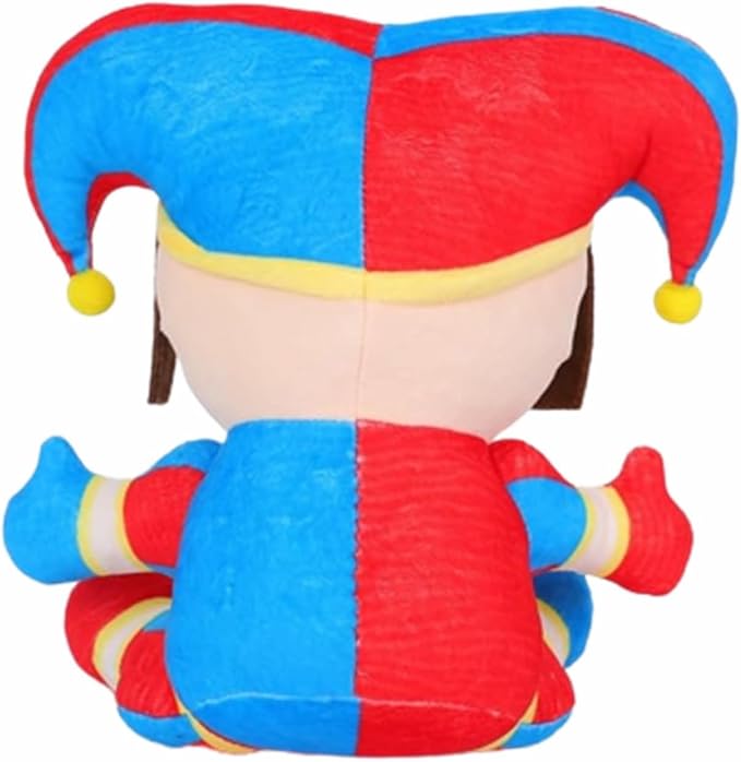 The Amazing Digital Circus Plush,10.3" Pomni Plushies Toy Gift, Cute Stuffed Figure Doll for Kids and Adults, Birthday Halloween Christmas Choice for Boys Girls