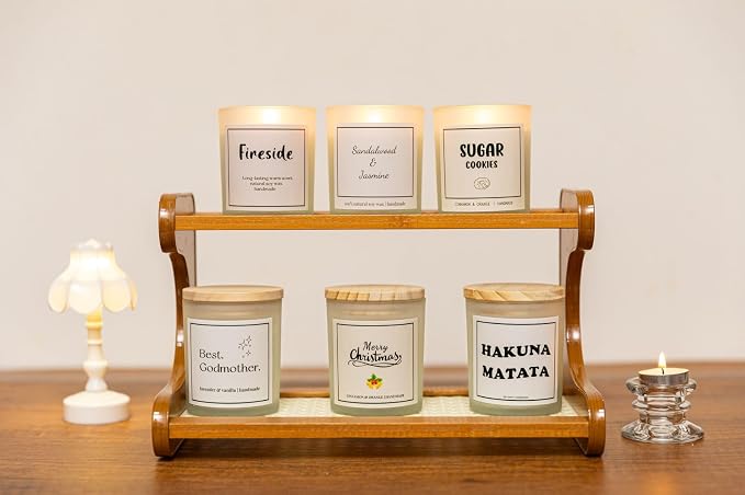 Godmother Gift, Godmother Gifts for Women, God Mother Gifts for Women - Lavender & Vanilla Scented Candle
