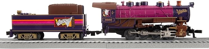 Lionel Willy Wonka & The Chocolate Factory LionChief 5.0 Electric O Gauge Train Set with Bluetooth & Remote