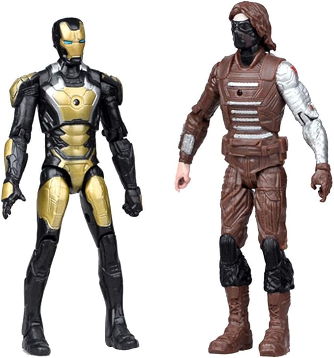 POIUYT Super Hero Series Exclusive Figure Set, 10 Collectible 6.7-Inch Action Figures