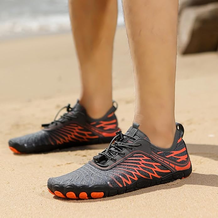 ELETON Barefoot Shoes Women Men Footwear, Wide Toe Box Hiking Zero Drop Non-Slip Quick-Dry River Boat Pool Beach Water Shoes, Lightweight Swimming Running Walking Sneakers Unisex