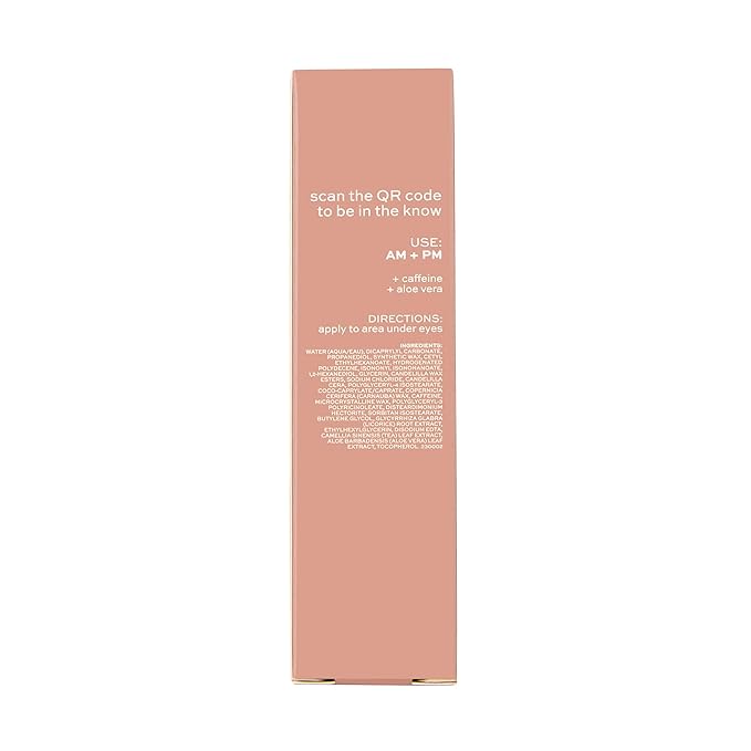 ITK Skincare Caffeine + Aloe Vera Under Eye Stick Face Moisturizer for Fine Line & Wrinkle Repair - Travel Size - Anti Aging Dark Circle Under Eye Balm Treatment Stick - Soothes Puffy Eyes & Redness