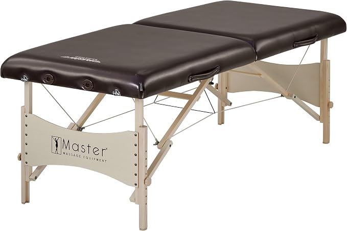 Master Massage Balboa LX Portable Massage Table Package, Chocolate Luster, 30 Inch