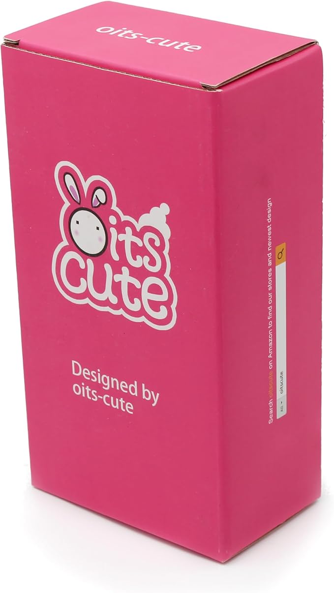 Oitscute Small Baby Teddy Bear with Cloth Cute Stuffed Animal Soft Plush Toy 10" (Pink Dress with Rabbit)
