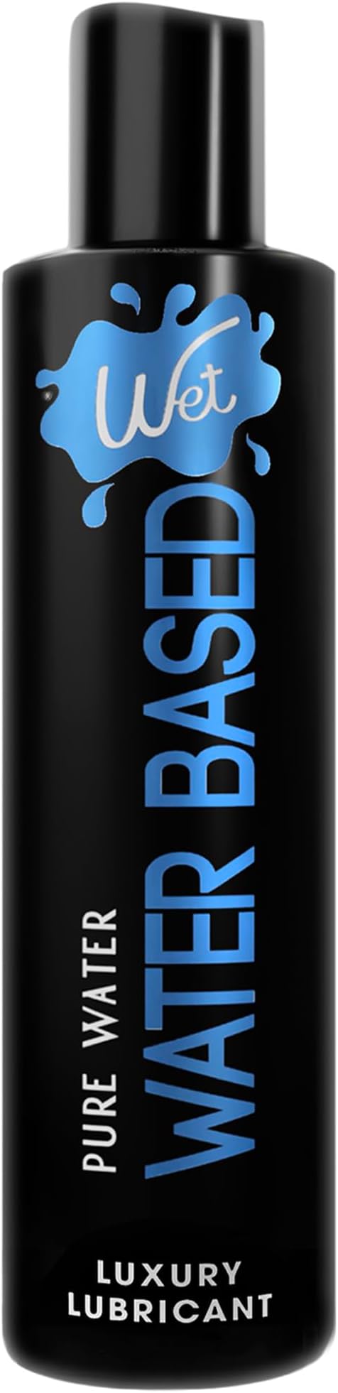 Wet Silver Water-Based Lubricant | Long-Lasting, Original Premium Formula | Vegan, pH-Balanced, Hypoallergenic, Paraben-Free, Non-staining | Lube for Men, Women & Couples, 4.2 fl oz