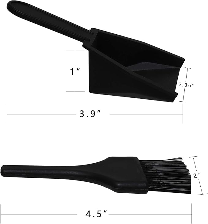 Shuffleboard Sand - Shuffleboard Wax with Mini Dustpan and Mini Brush, 2 Cans(2×14 oz)