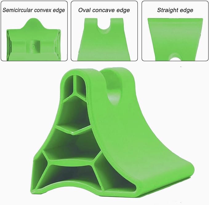 Occipital Release Tool, Portable Cervical Vertebra Suboccipital Release Device, Handheld Deep Muscle Trigger Acupressure Point Massager, Pain Relief for Headache Migraine Neck Shoulders Back (Green)
