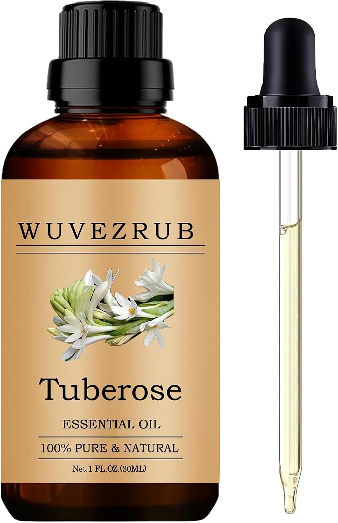Tuberose Essential Oils, 30ML Pure and Natural Essential Oil for Aromatherapy Diffuser - Tuberose / 1 Fl Oz