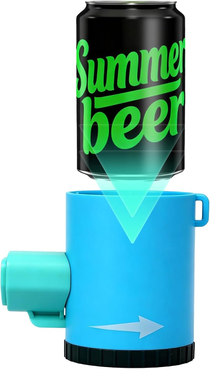 Beer Shot Gun for Drinking Game, Thrilling Twist & Pass Party Fun, Drinking Roulette Party Game for Adults Bachelor Parties, BBQ Pregame, Golf Course, Beach