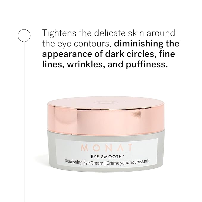 MONAT Eye Smooth™ - Rejuvenating & Hydrating Eye Cream with Plant Stem Cells and Plant Derived Squalane, 0.5 Fl Oz