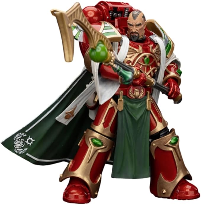 JOYTOY Warhammer 30K Thousand sons 4.8 inch Magistus Amon 1:18 Scale Action Figure Mecha Joy Toy Collection Model