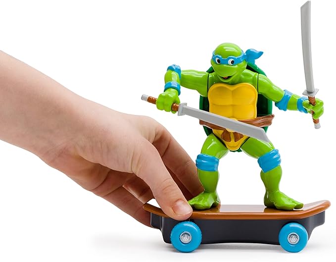 Teenage Mutant Ninja Turtles 5" Sewer Shredders Leonardo Classic Edition Ages 3+ - Battle & Shred with Signature Katanas!