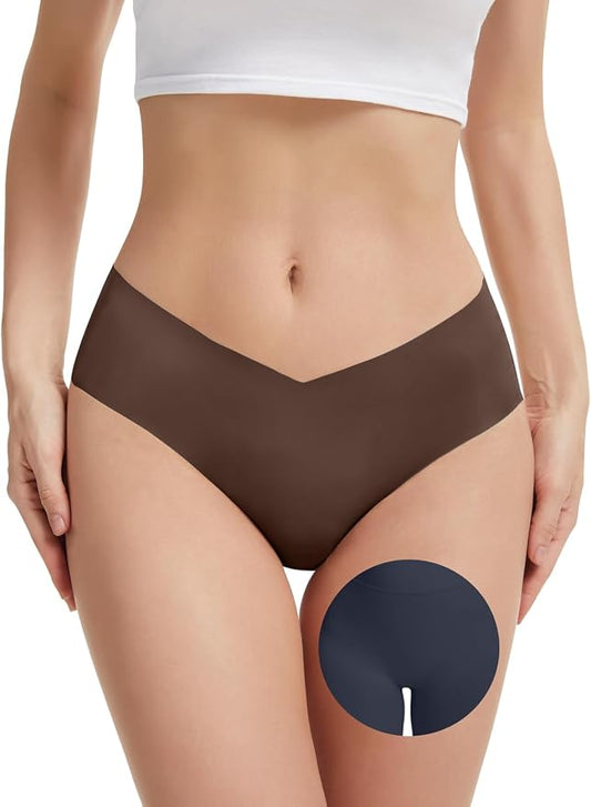 Camel Toe Underwear for Women Seamless Underwear No Show Camel Toe Concealer Invisible Workout Gym Yoga Panties